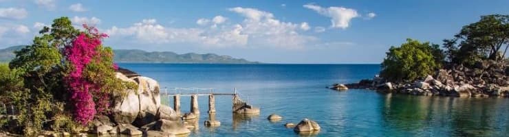 Lake Malawi, natural habitat of African cichlids